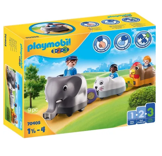 MI TREN DE ANIMALES 1-2-3 (70405)