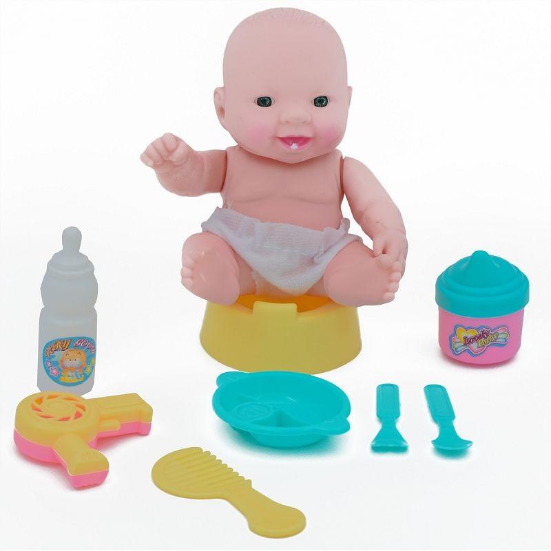 Bebote Con Mamadera y Accesorios 