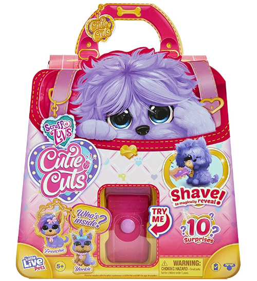 PELUCHE SCRUFF CUTIE CLUS ROSA+VIOLETA (30112-30146)