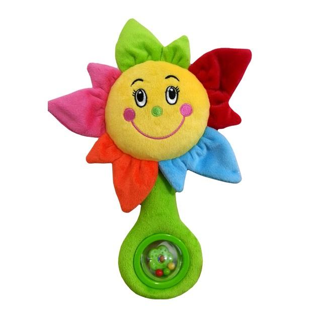 Flor con Sonajero 25 cm