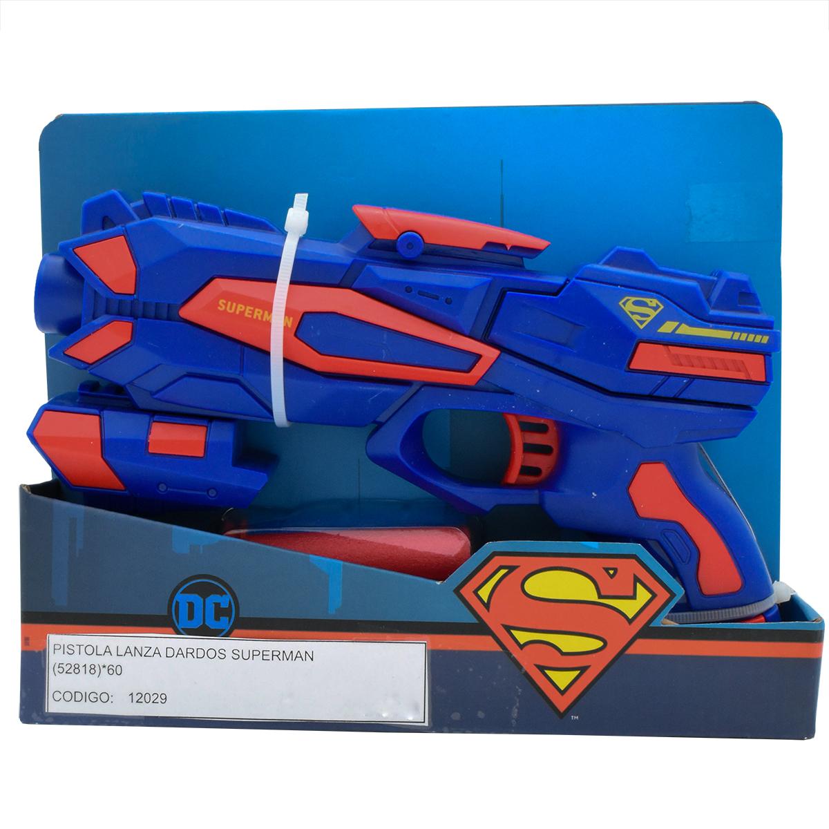 Pistola Lanza Dardos Superman