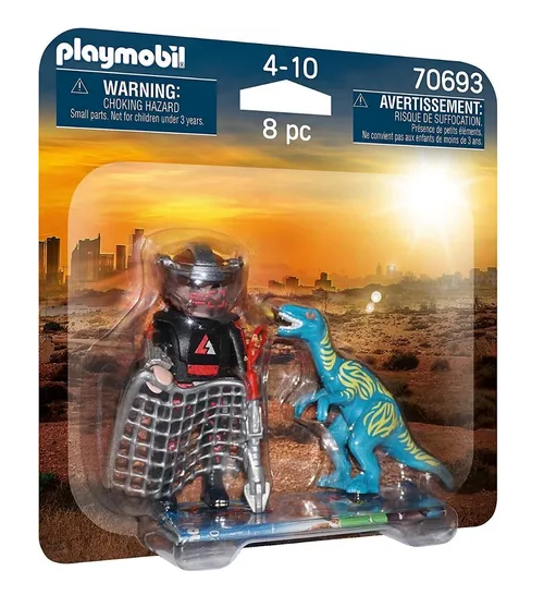 Duo Pack Velociraptor y Saqueador Playmobil