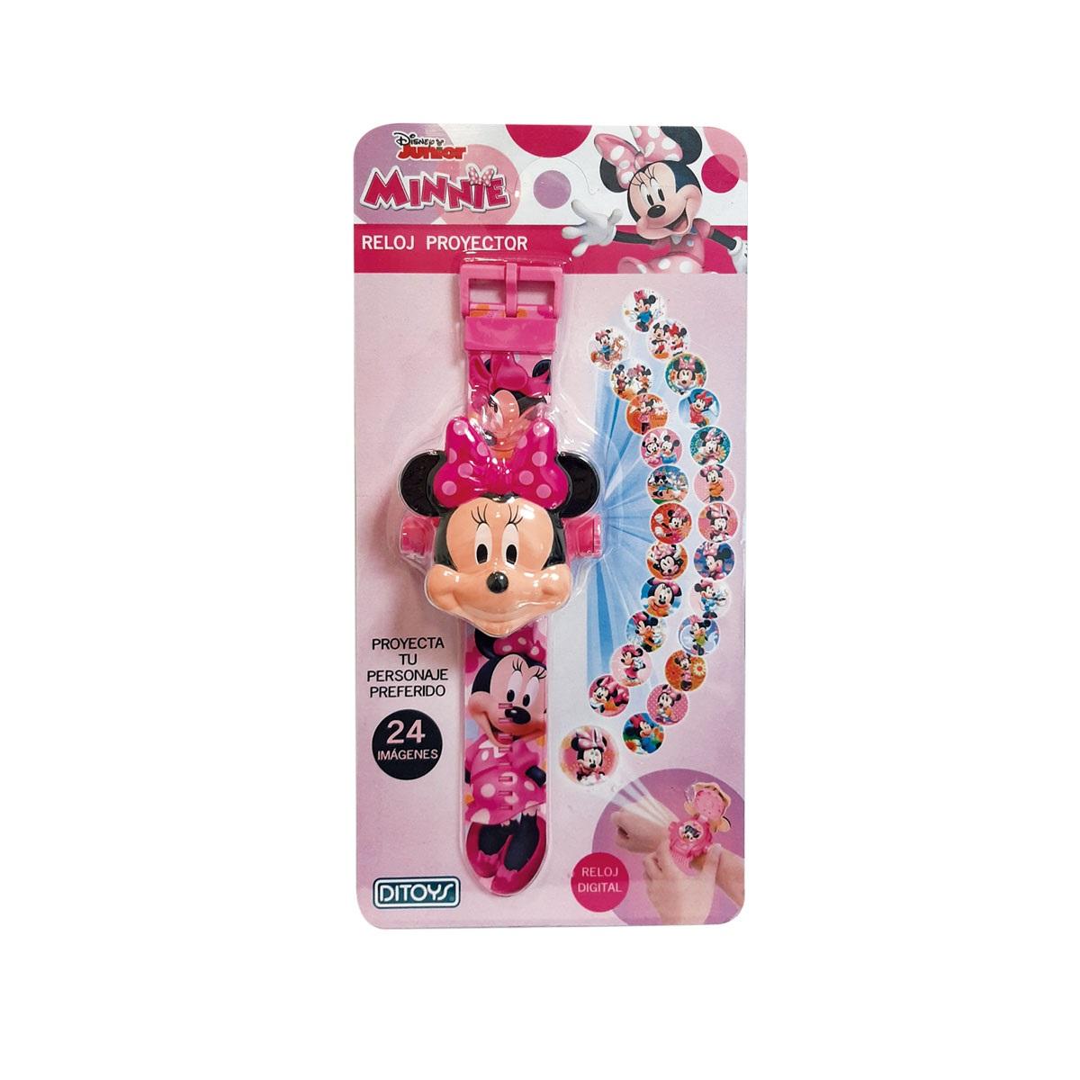 Reloj Proyector Minnie y Frozen