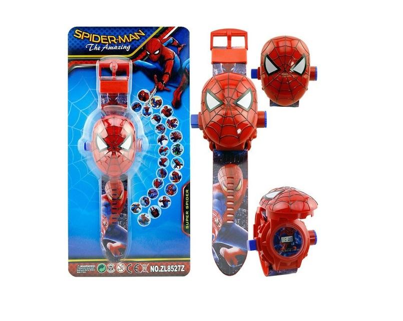 Reloj Proyector Spiderman