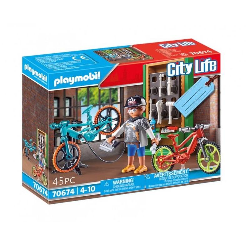 Set Trailer de Bicicletas Playmobil