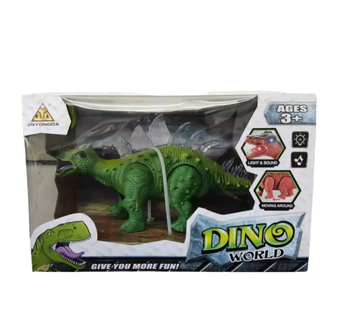 Dinosaurio a Pila En Caja