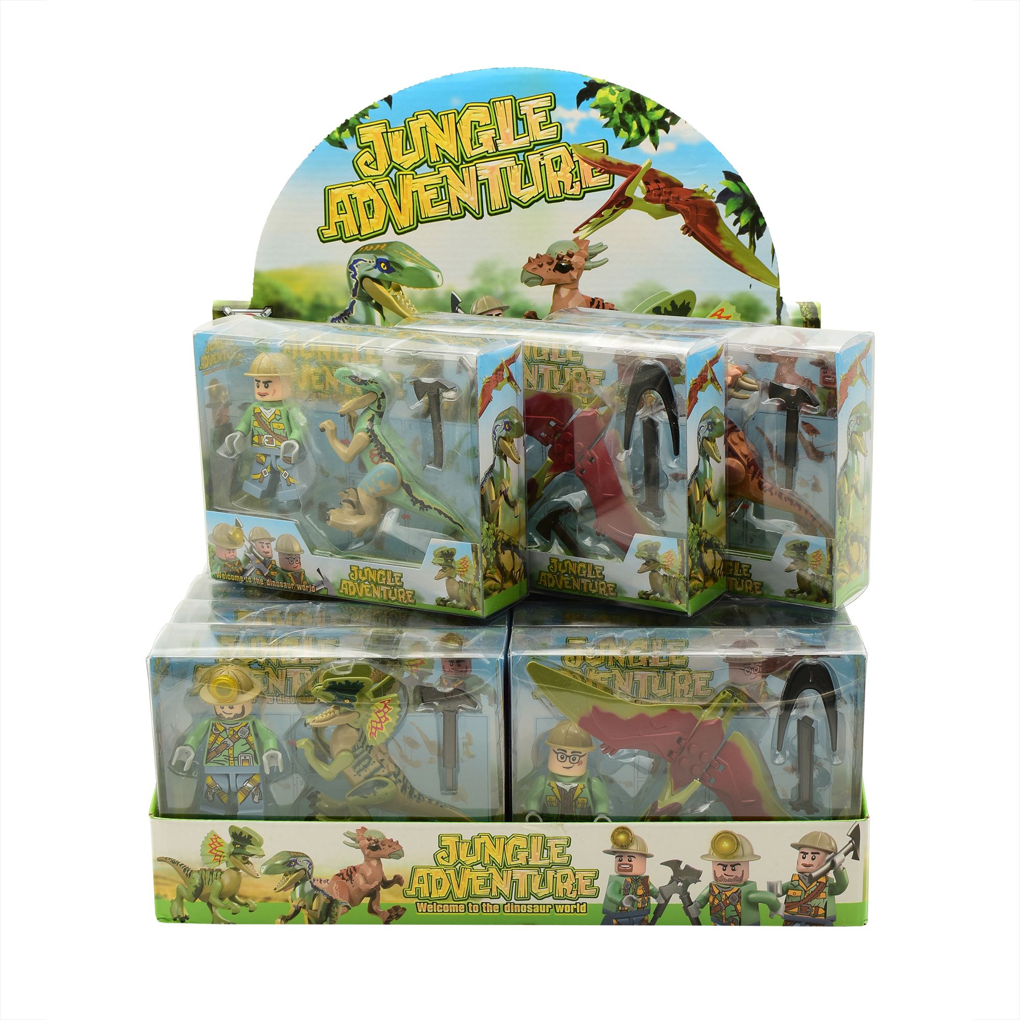 Set Dinos Y Muñecos