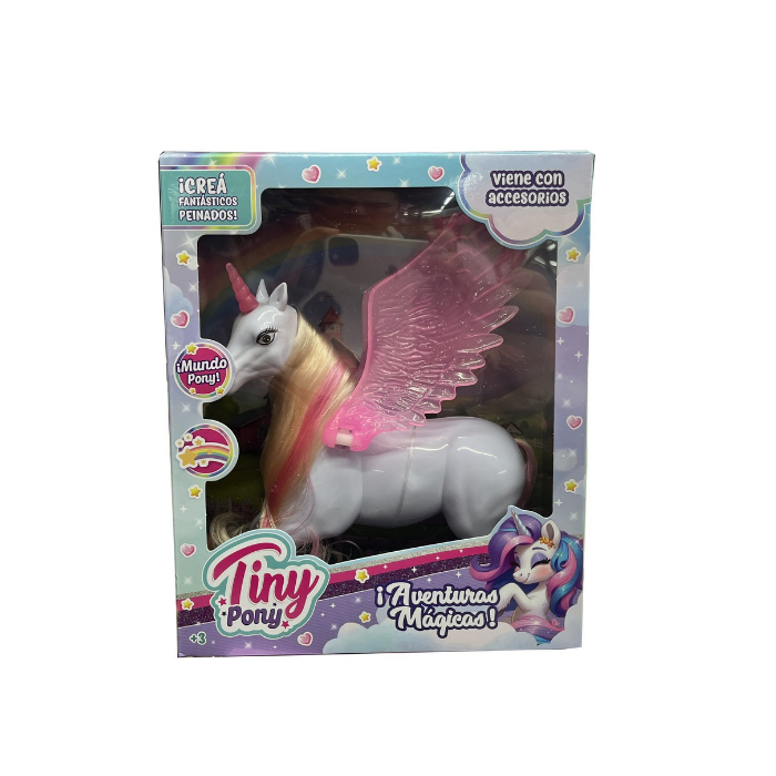 Unicornio con Accesorios Tiny