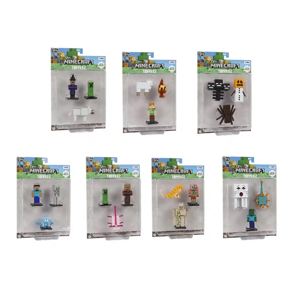 Minecraft 3D 3 Figuras