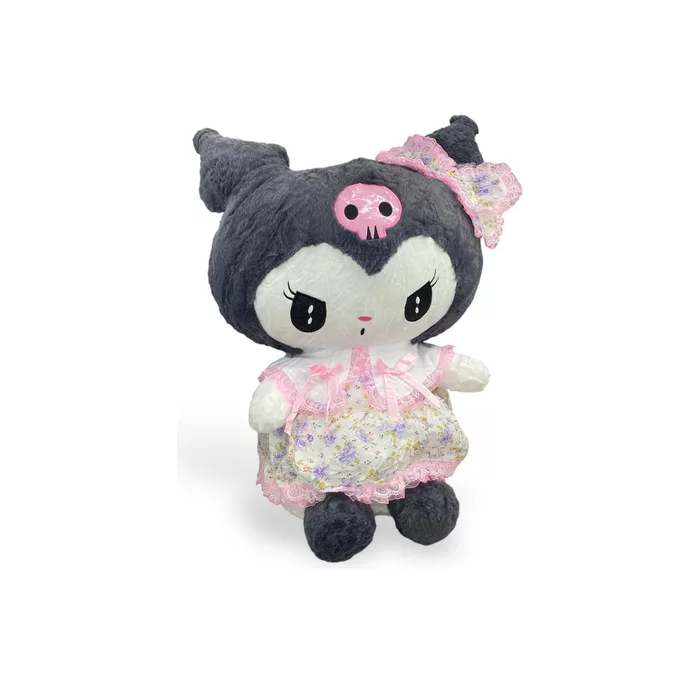 Kuromi Negro con Oso 25 cm