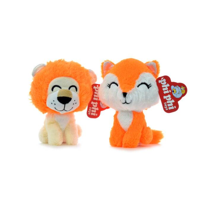 León y Zorro 18 cm