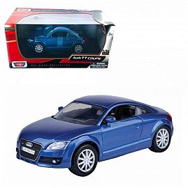 Audi Tt Coupe 2007 Azul 1:24 