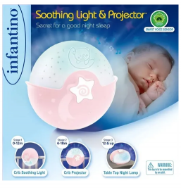 Luz Para Cuna Con Sensor Sonido Ro.