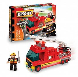 BLOCKY  BOMBEROS 1 70 PIEZAS (01-0650)