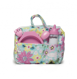 Bolso Paseo con Mamadera Mágica, Plato y Cub. 