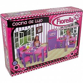 JUEGO DE COMEDOR + COCINA FIORELLA (80745)