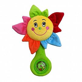 Flor con Sonajero 25 cm