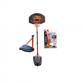 Aro de Basquet Metálico con Pie Ajustable 
