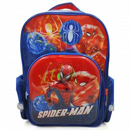 Mochila  Spiderman Tech 3D Carro Rueda Doble