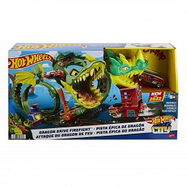 Pista Hot Wheels City Epica de Dragon