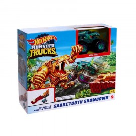 Pista Hot Wheels Monster Trucks  Dientes de Sable