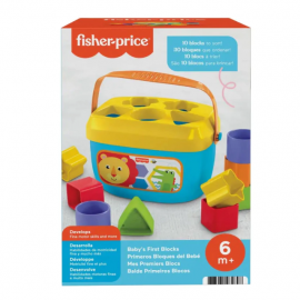 Encastre Fisher Price Balde Primeros Bloques