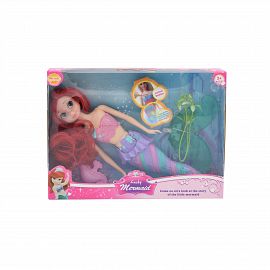 Muñeca Ariel en  Caja con Luz