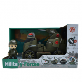 Camión Militar con Muñeco