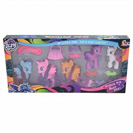 Ponys x5 con Accesorios