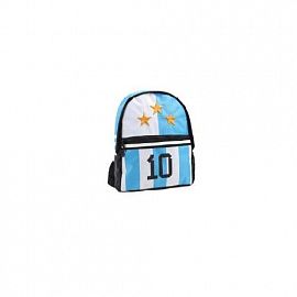 Mochila Campeones del  Mundo Celeste AFA 14