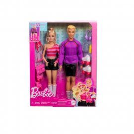 Barbie y Ken Fashionistas en Patines